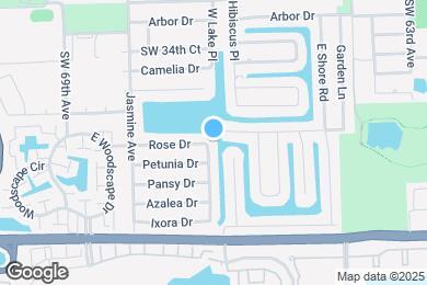 Map image of the property - 3809 SW 67th Ter