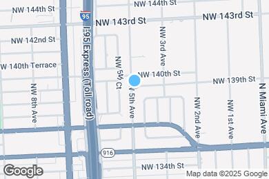 Map image of the property - 13885 NW 5th Ave