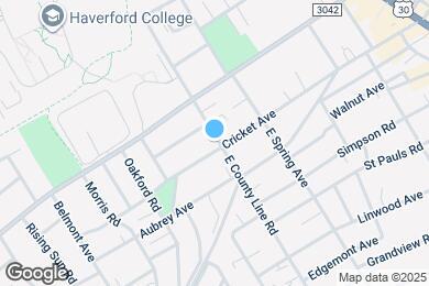 Map image of the property - 842 Cricket Ave