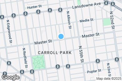 Map image of the property - 1339 N Frazier St