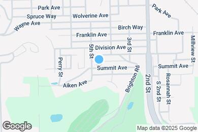 Map image of the property - 420 Summit Ave