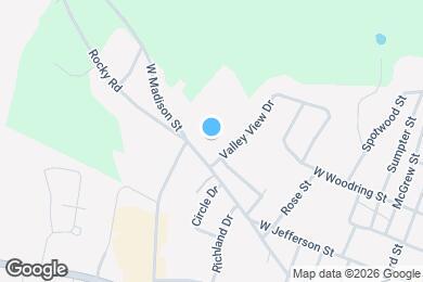 Map image of the property - 318 Valley View Dr