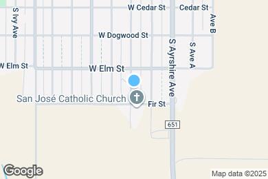 Map image of the property - 631 S Crosby St