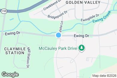 Map image of the property - 2844 Vista Ln