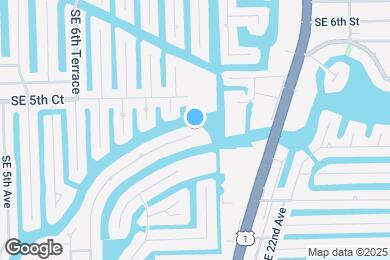 Map image of the property - 701 SE 7th Ave