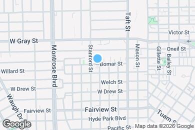 Map image of the property - 605 Bomar St