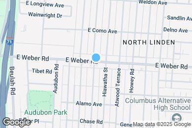 Map image of the property - 935 E Weber Rd