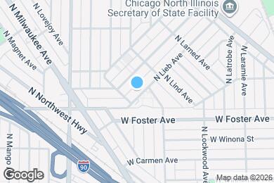 Map image of the property - 5218 N Lieb Ave