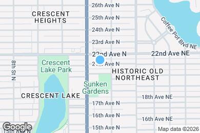 Map image of the property - 246 21st Ave N