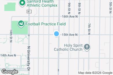 Map image of the property - 1458 10th St N