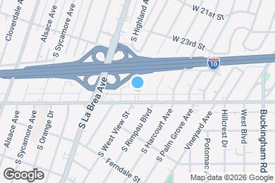 Map image of the property - 2305 S West View St