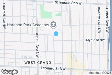 Map image of the property - 1350 Davis Ave NW