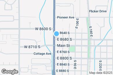 Map image of the property - 8671 S State St
