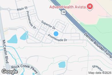 Map image of the property - 805 Promenade Dr