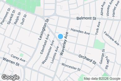 Map image of the property - 5 Lowell Ave