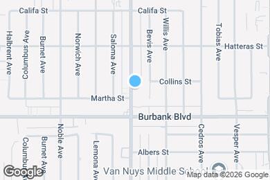 Map image of the property - 5644 1/2 Kester Ave
