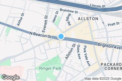 Map image of the property - 250 Brighton Ave