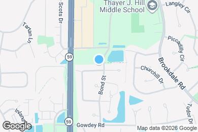 Map image of the property - 1057 Sheridan Cir