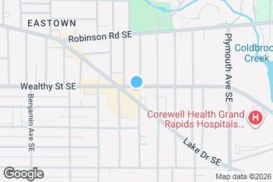 Map image of the property - 1560 Wealthy St SE