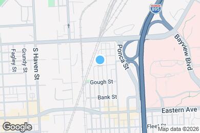 Map image of the property - 201 S Macon St