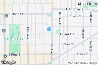 Map image of the property - 1420 E Howell St