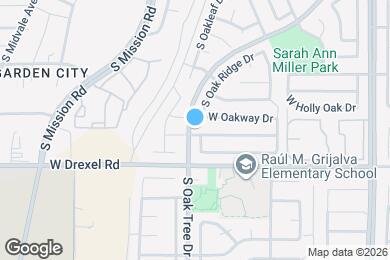Map image of the property - 1880 W Mountain Oak Ln