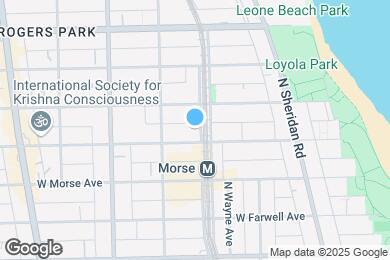 Map image of the property - 7006 N Glenwood Ave