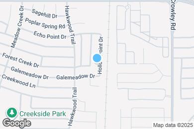 Map image of the property - 7664 Hollow Point Dr