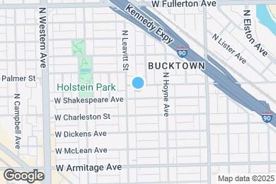 Map image of the property - 2145 W Webster Ave