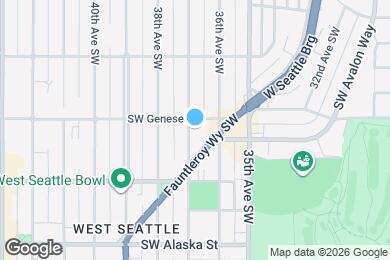 Map image of the property - 4404B 37th Ave SW