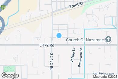 Map image of the property - 3255 Mesa Ave