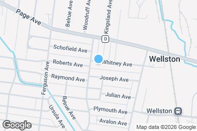 Map image of the property - 6542 Whitney Ave