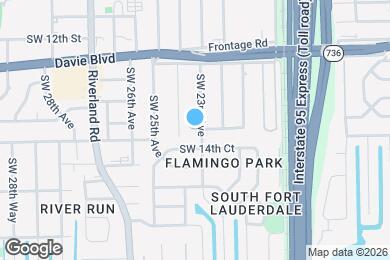Map image of the property - 1413 SW 23rd Ave