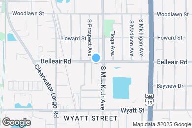 Map image of the property - 911 Belleair Rd