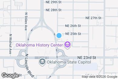 Map image of the property - 701 NE 24th St