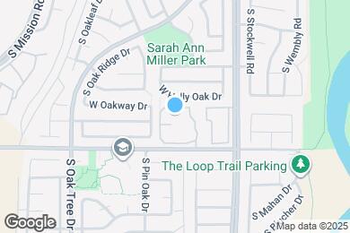 Map image of the property - 1686 W Wood Bridge Ct