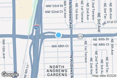 Map image of the property - 4900 NW 3rd Ave
