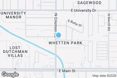 Map image of the property - 208 N 100th Pl