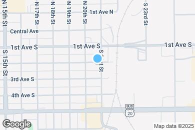 Map image of the property - 2025 2nd Ave S