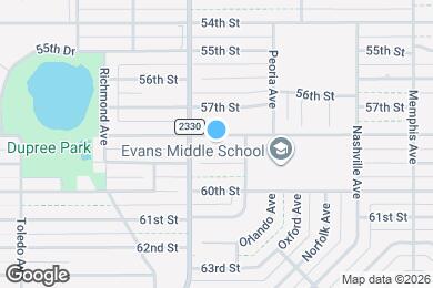 Map image of the property - 4309 58th St