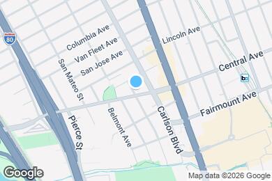 Map image of the property - 3124 Yosemite Ave