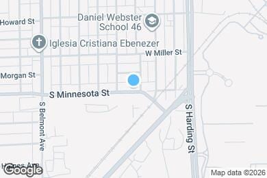 Map image of the property - 1736 W Minnesota St