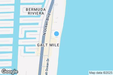 Map image of the property - 3850 Galt Ocean Dr