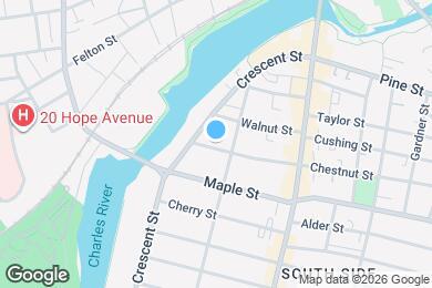 Map image of the property - 22 Chestnut St