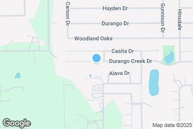 Map image of the property - 7415 Durango Creek Dr
