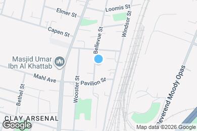 Map image of the property - 202 Bellevue St