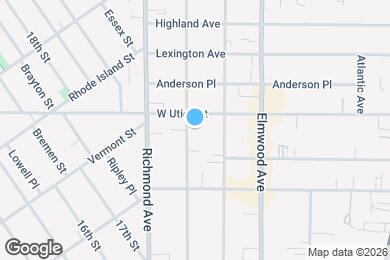 Map image of the property - 217 Norwood Ave