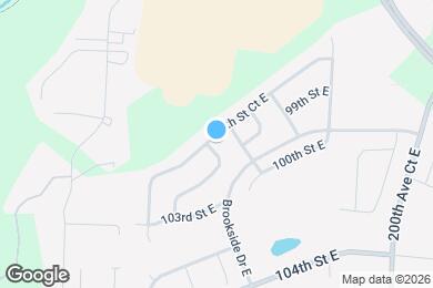 Map image of the property - 19503 99th St Ct E