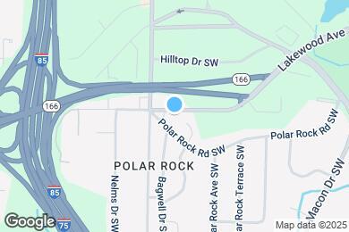 Map image of the property - 2412 Lakewood Ave SW