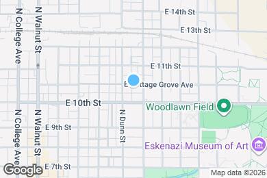 Map image of the property - Sassafras Apartments